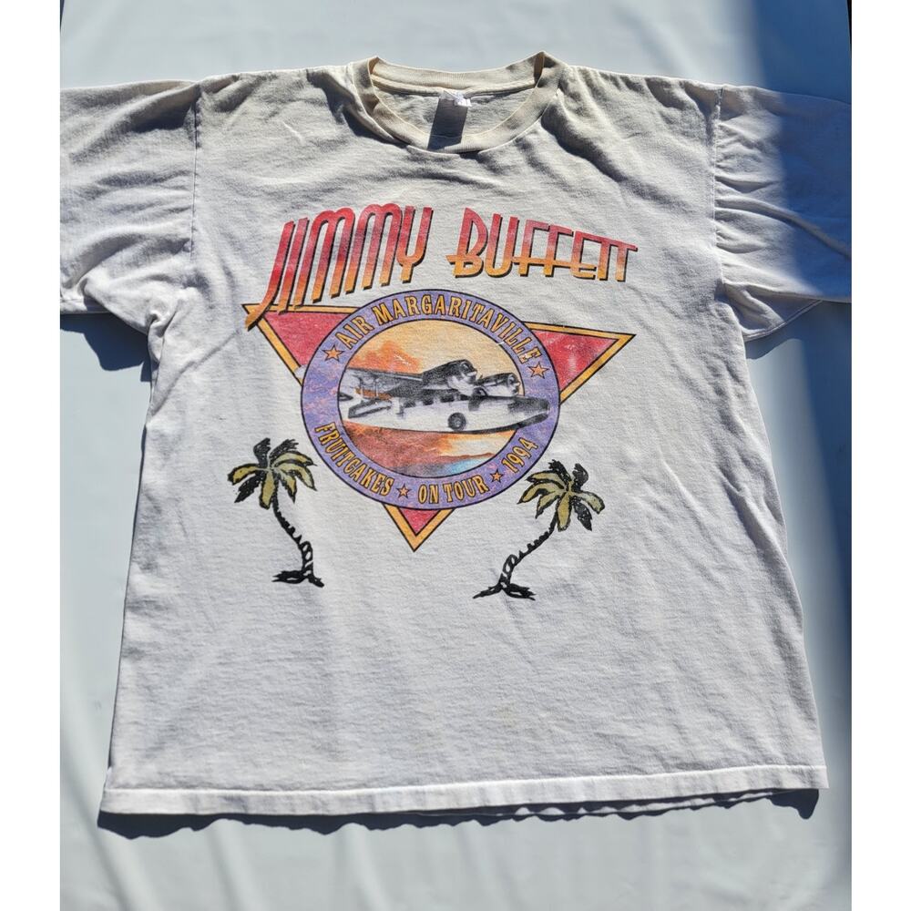 Jimmy Buffett 1994 Concert T-Shirt Men XL Air Margaritaville Fruitcakes On Tour